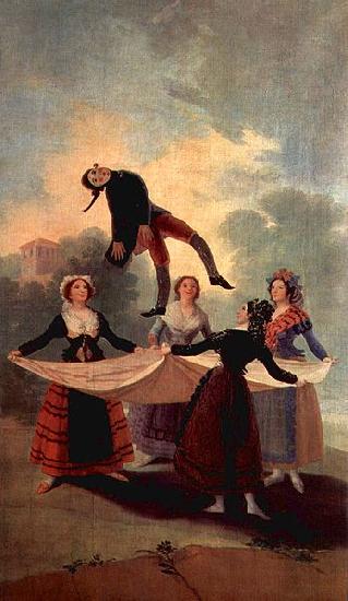 Francisco de Goya Der Hampelmann Sweden oil painting art